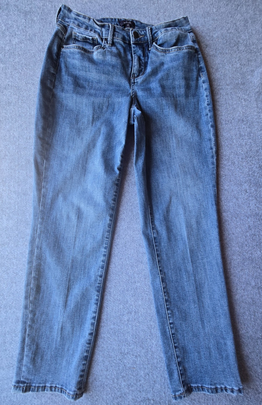 NYDJ Margot Girlfriend Jeans Cool Embrace Lift x Tuck Technology Size 4 (28x27")